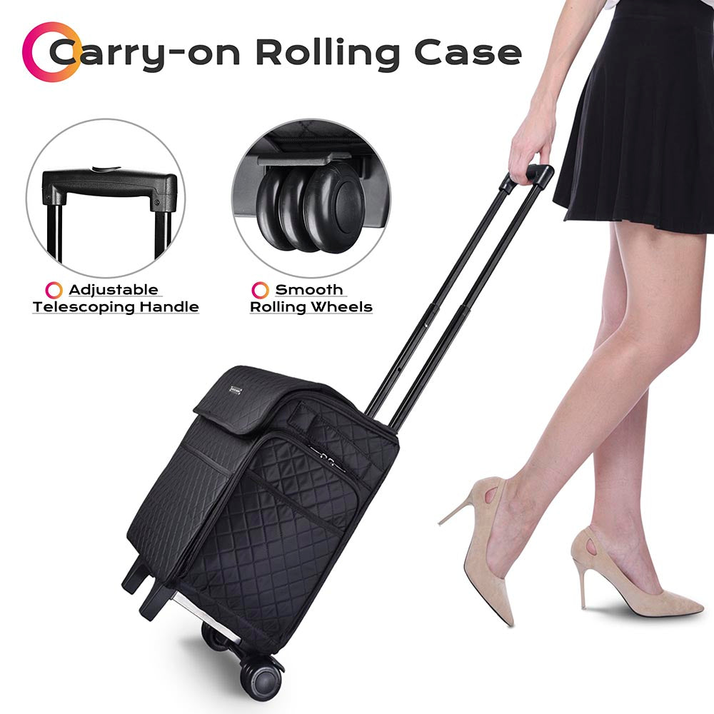 Byootique Rolling Hair Stylist Makeup Artist Hobby Case