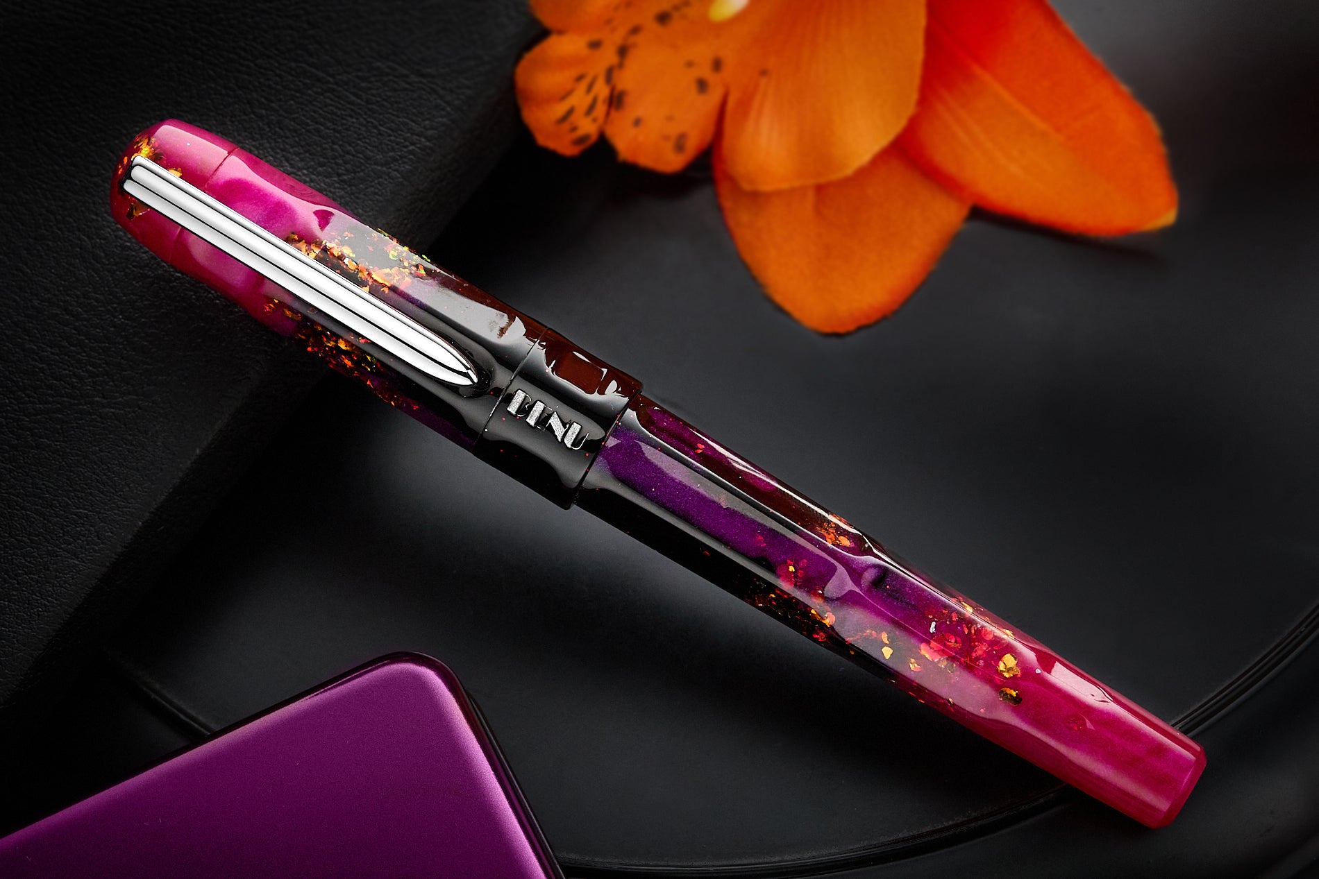 BENU Talisman Fountain Pen - Lily of the Incas