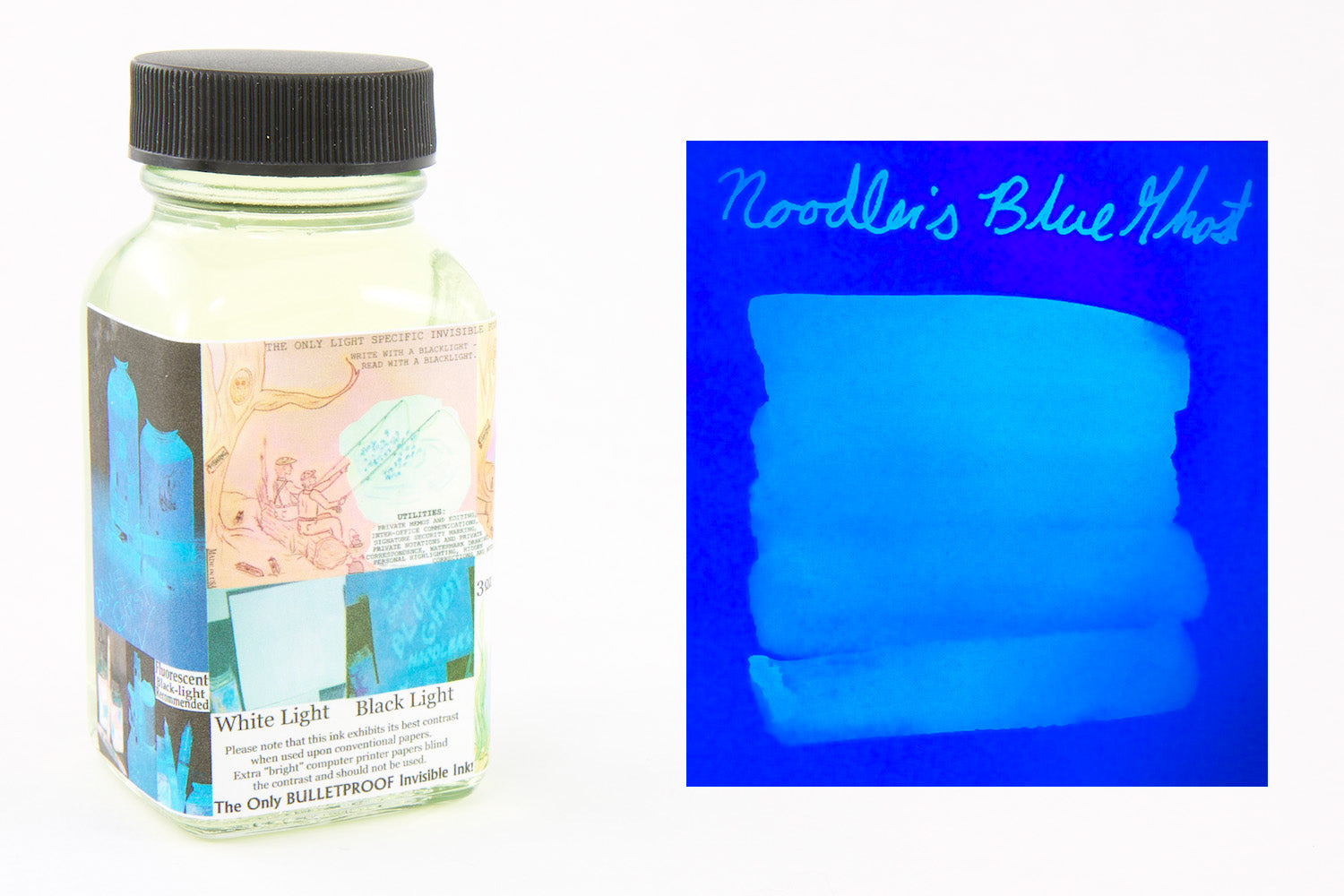 Noodler's Blue Ghost - 3oz Bottled Ink