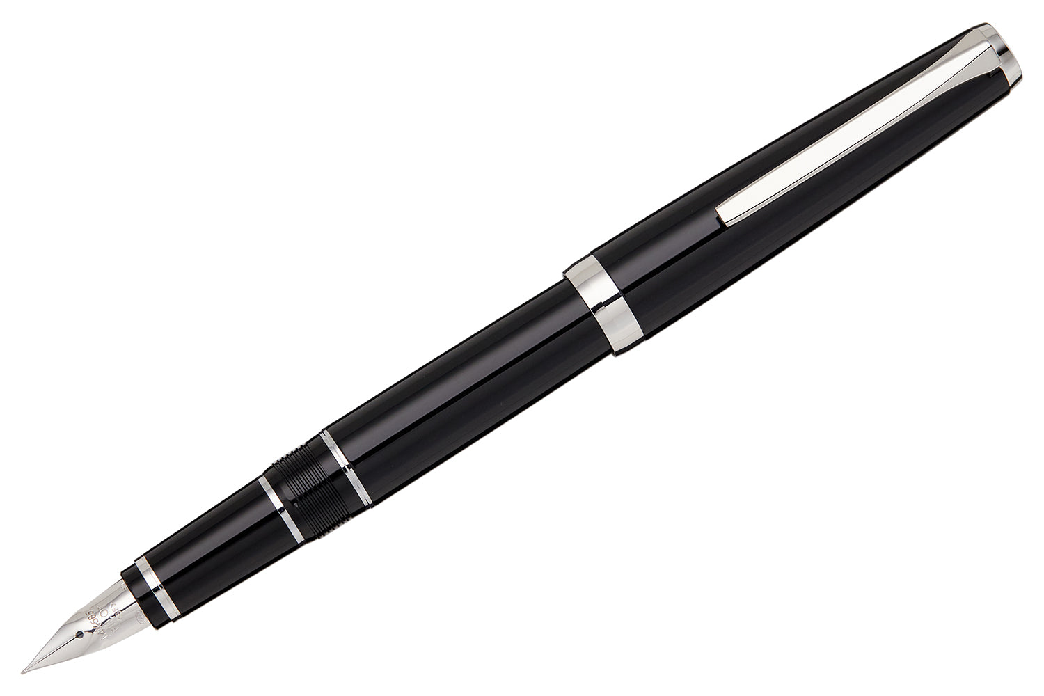 Pilot Metal Falcon Fountain Pen - Black