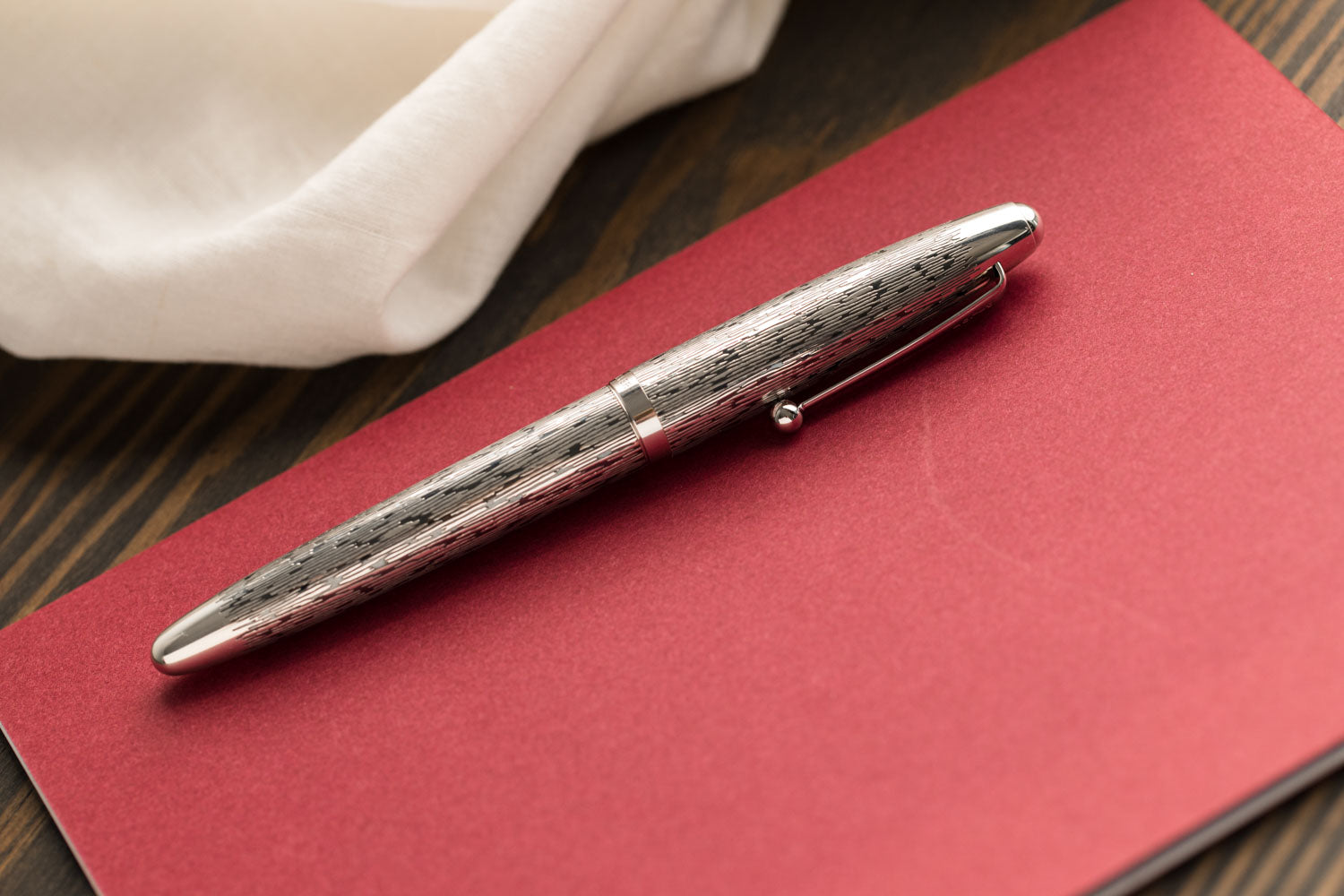 Pilot Sterling Fountain Pen - Silvern Tsumugi