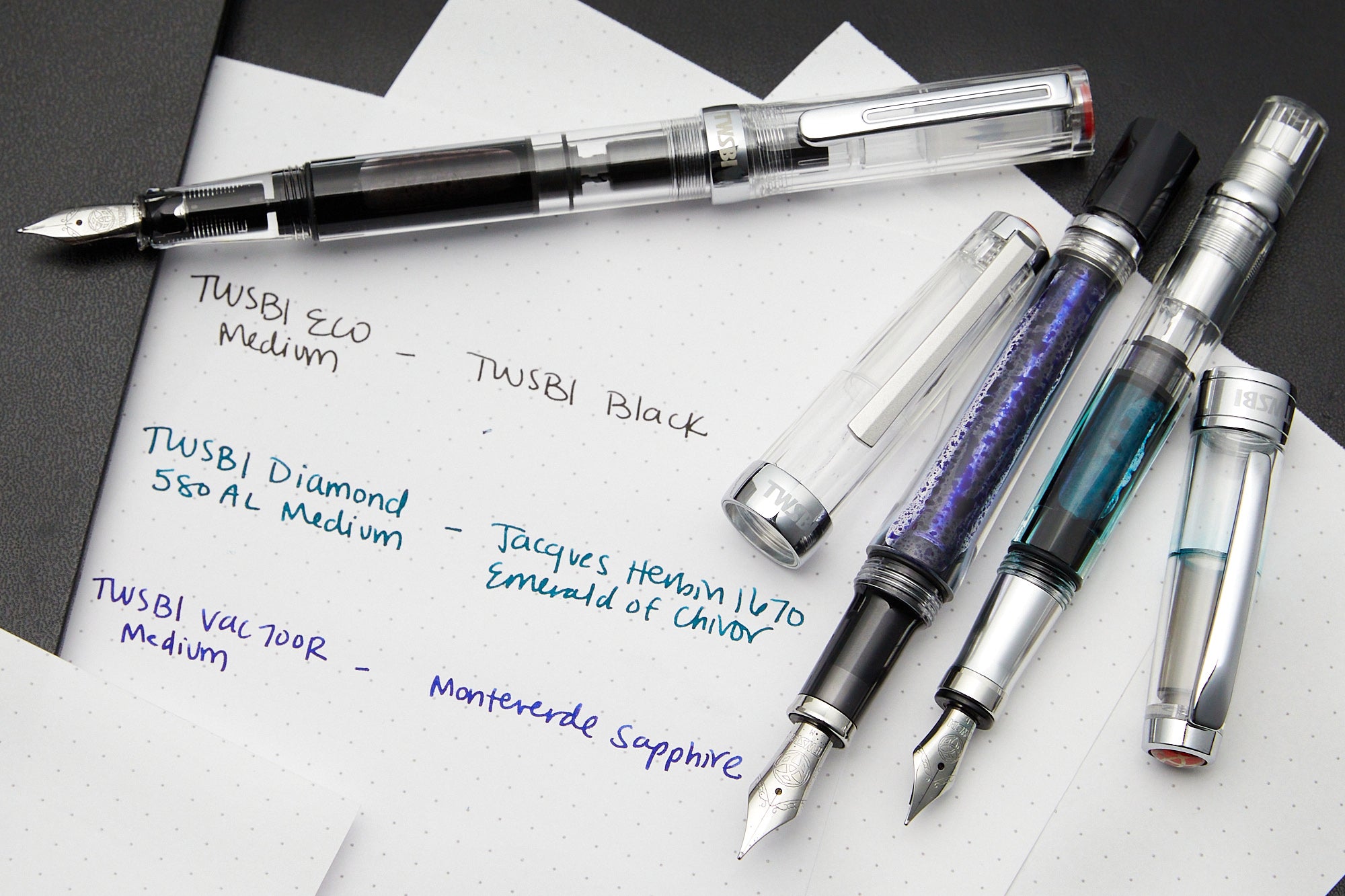 (Bottom Shelf) TWSBI Vac700R Fountain Pen - Clear