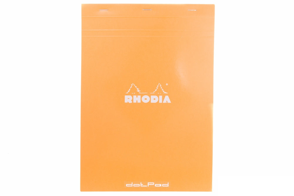 Rhodia No. 18 A4 Notepad - Orange, Dot Grid