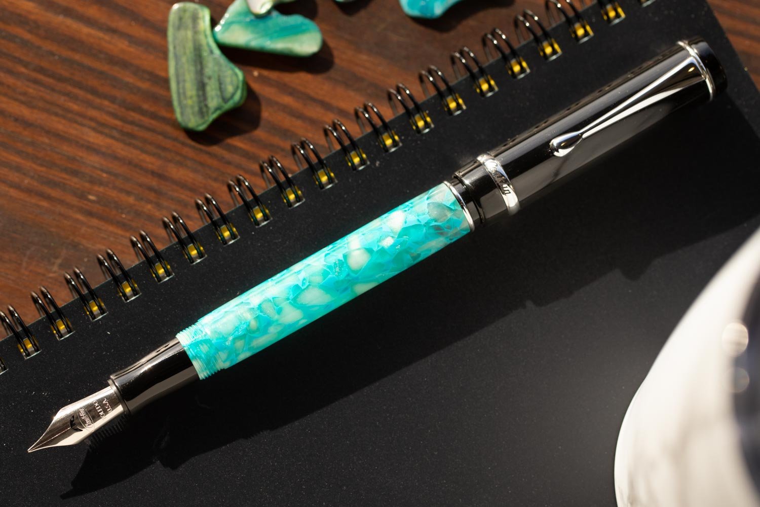 Conklin Duragraph Fountain Pen - Turquoise Nights