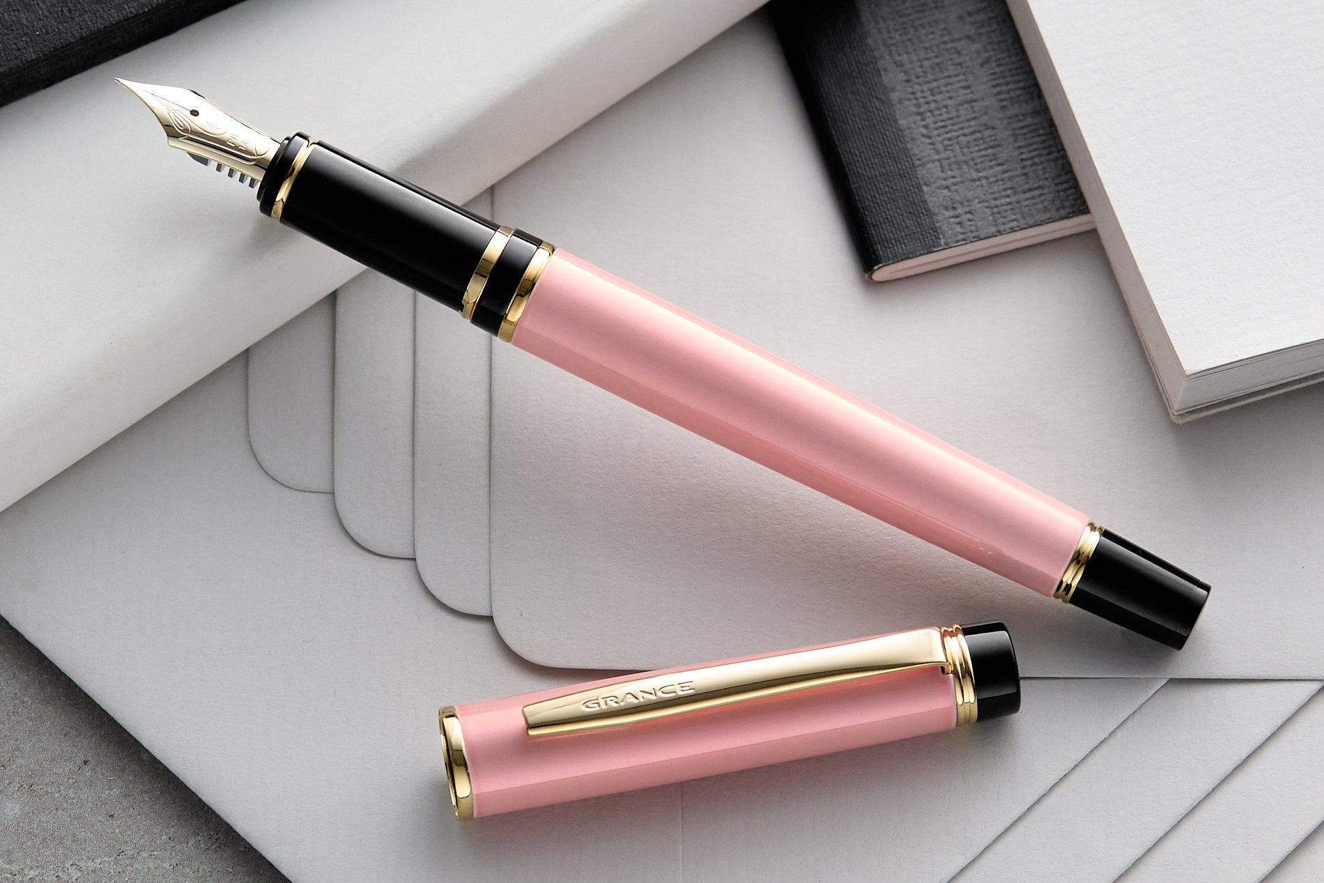 Pilot Grance Fountain Pen - Pink