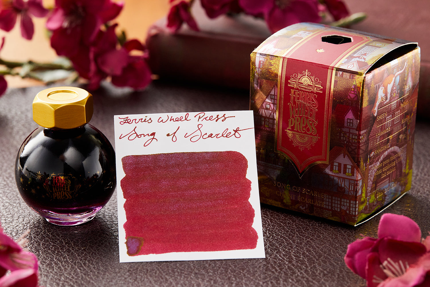 Ferris Wheel Press Song of Scarlet - 20ml Bottled Ink