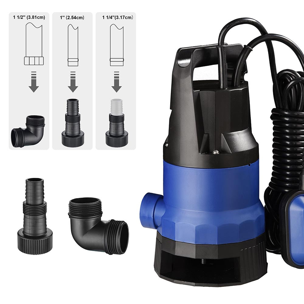 Yescom 750w 1 HP Pool Dirty Water Submersible Pump