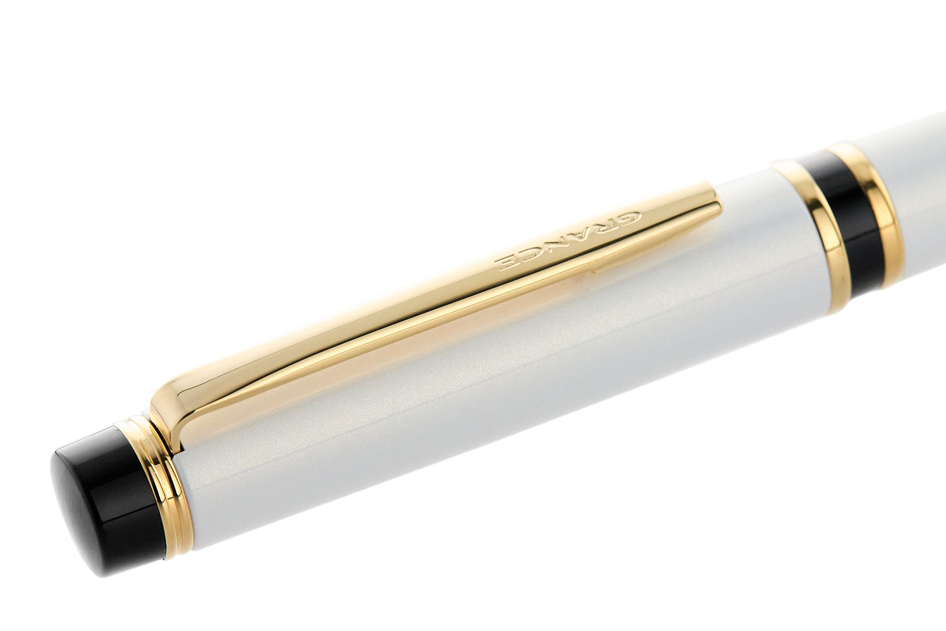 Pilot Grance Fountain Pen - Pearl White