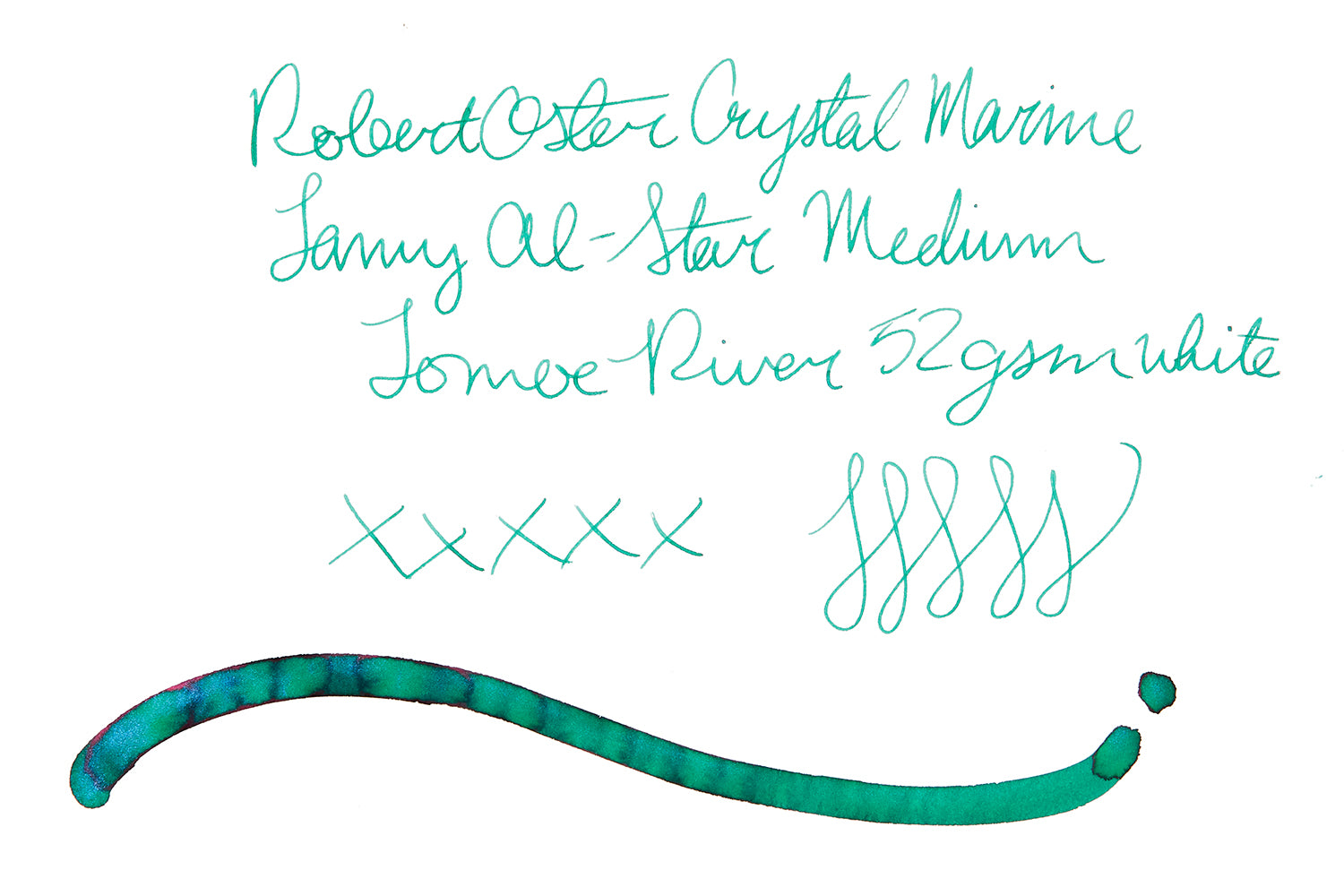 Robert Oster Crystal Marine - 50ml Bottled Ink