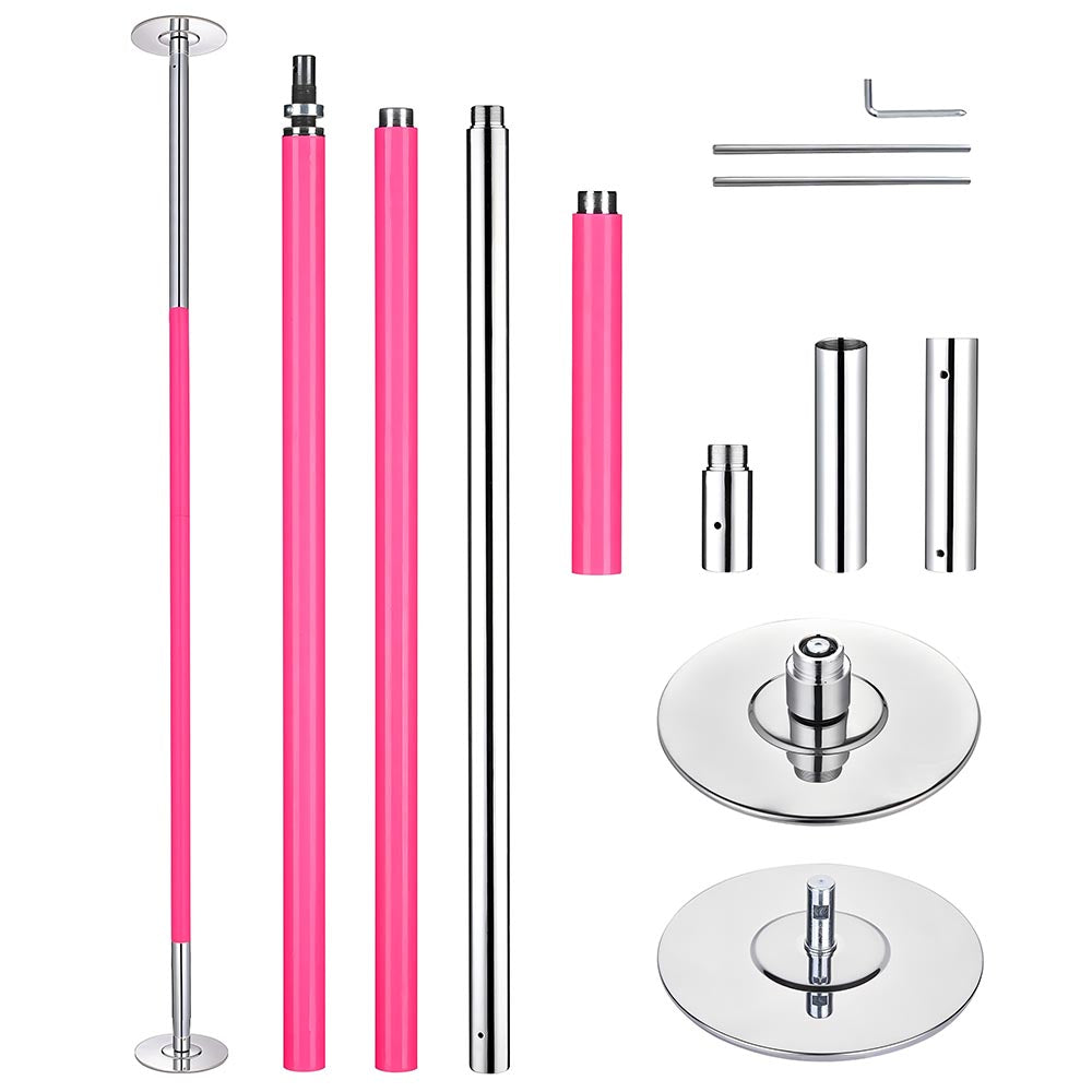 Yescom 12.6ft Silicone Portable Spinning Pole D45mm (Preorder)