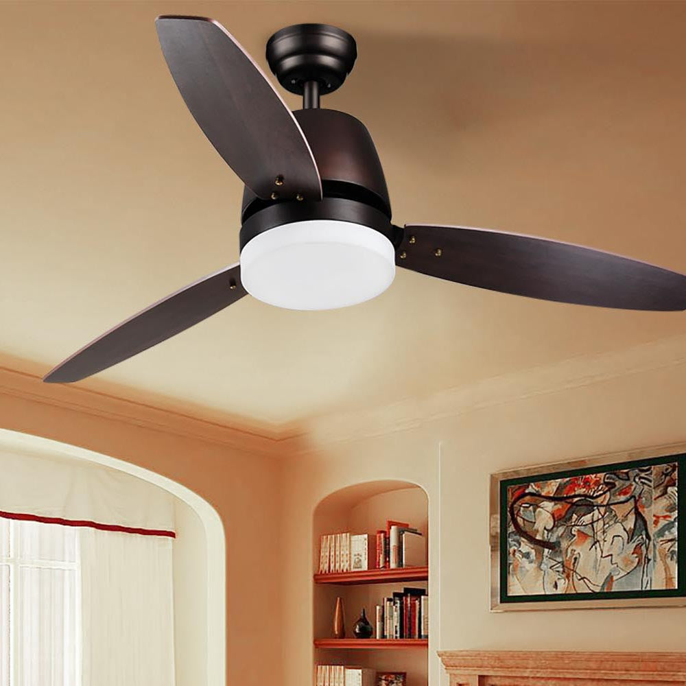 Yescom 52 Ceiling Fan with LED Light & Remote 3 Blades