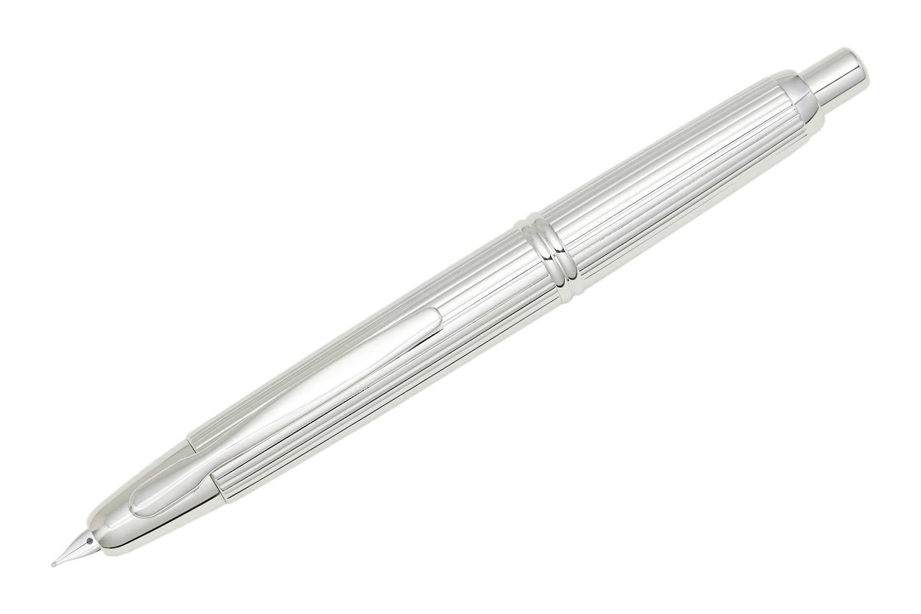 Pilot Vanishing Point Fountain Pen - Stripes