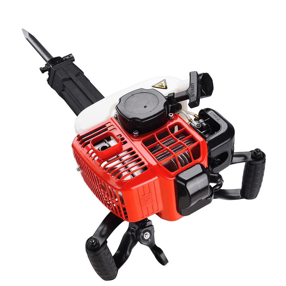 Yescom EPA Gas Powered Jackhammer Breaker Demolition 1300W 52cc 2-stroke