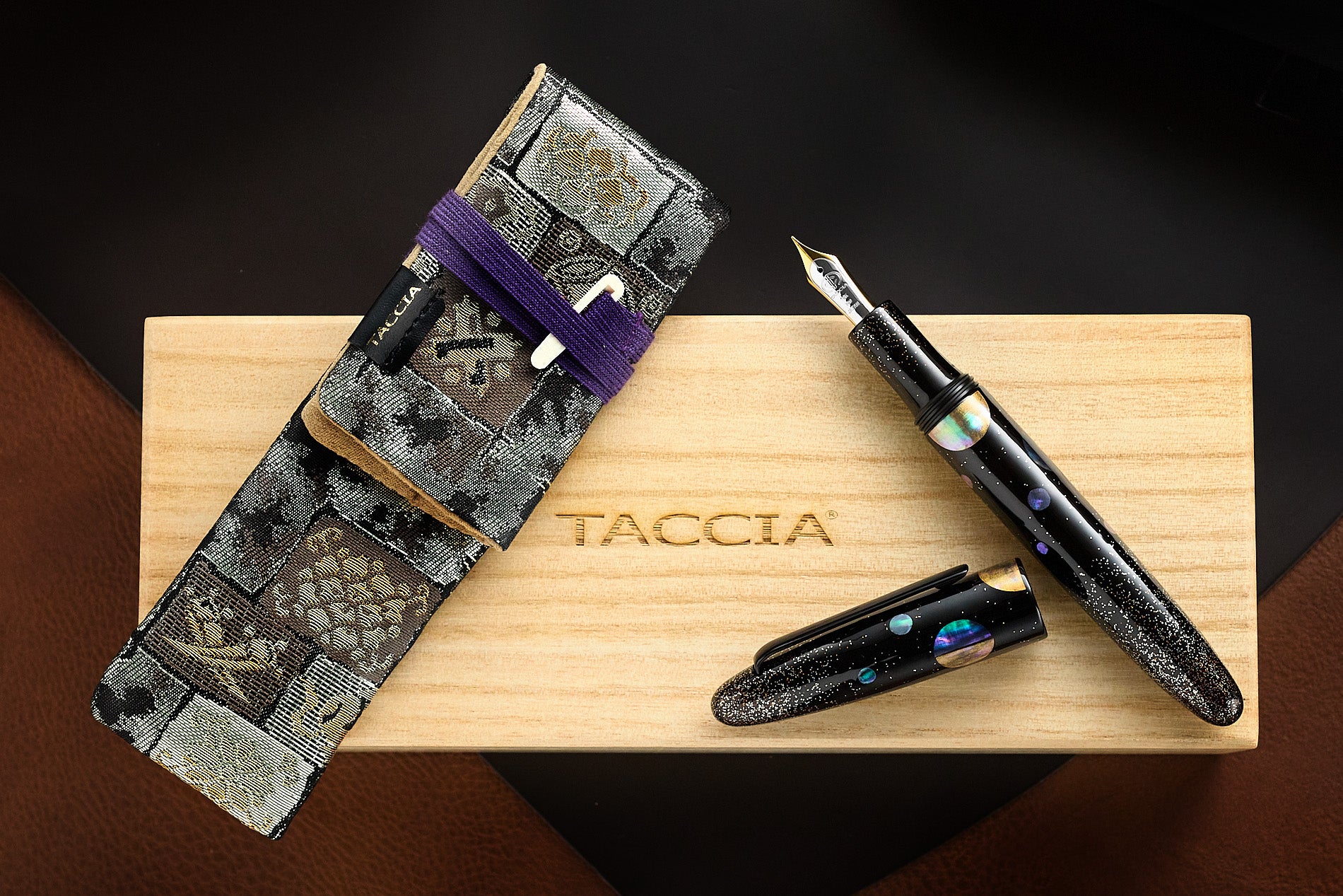 TACCIA Miyabi Bon-Bori Fountain Pen - Lunar Prairie (Limited Edition)