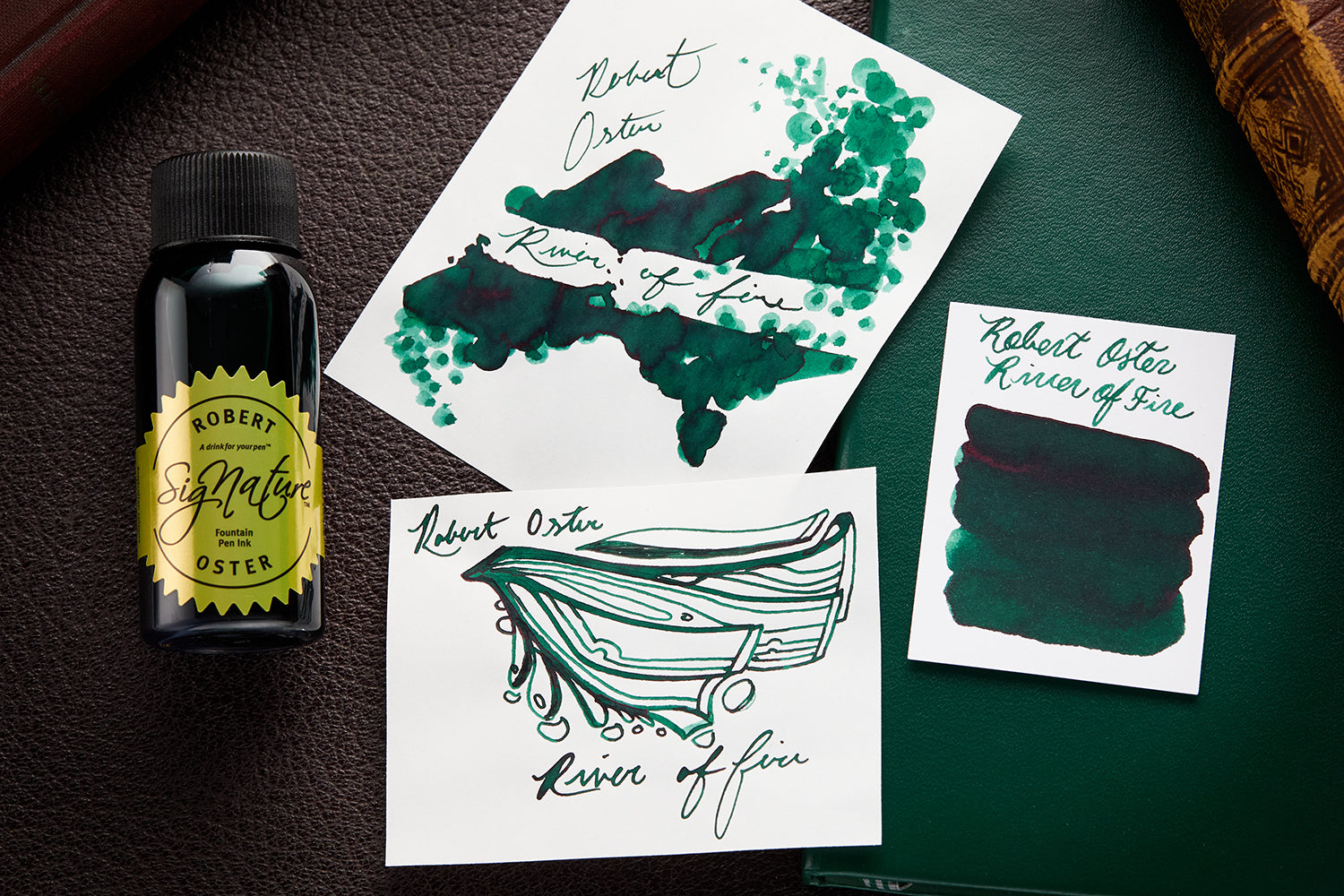 Robert Oster River of Fire - 50ml Bottled Ink