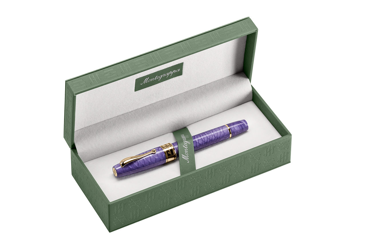 Montegrappa Regal Year of the Dragon Fountain Pen - Royal Purple (Limited Edition)