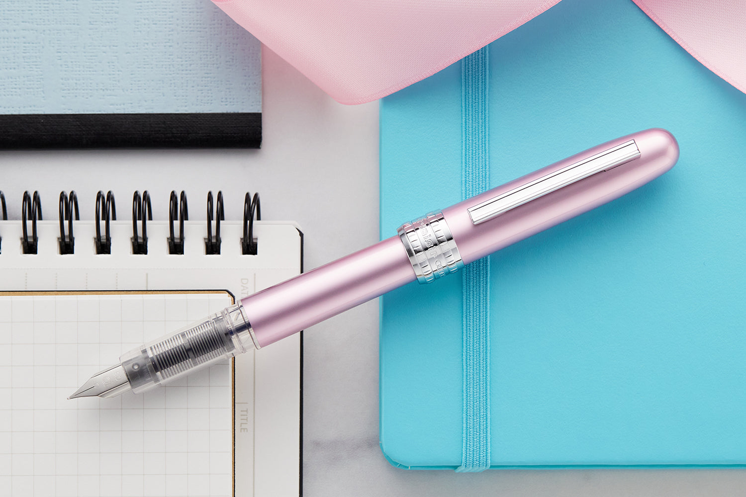 Platinum Plaisir Fountain Pen - Pink