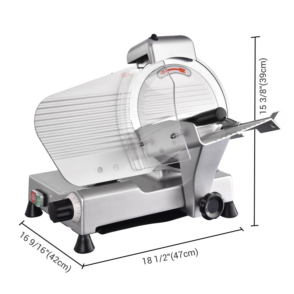 Yescom 10 Heavy Duty Meat Slicer Professional Food Slicer