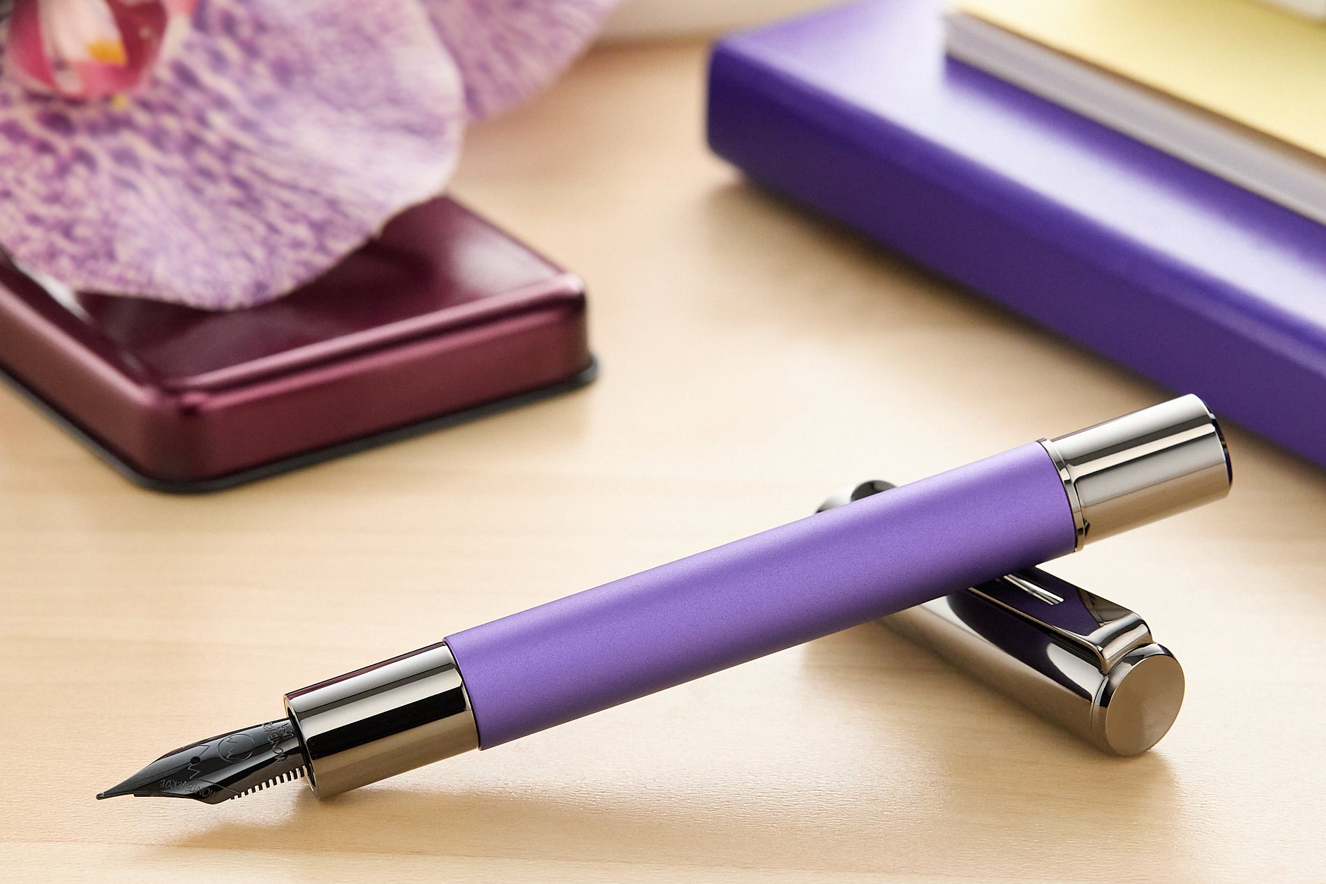 Monteverde Ritma Fountain Pen - Midnight Orchid (Special Edition)