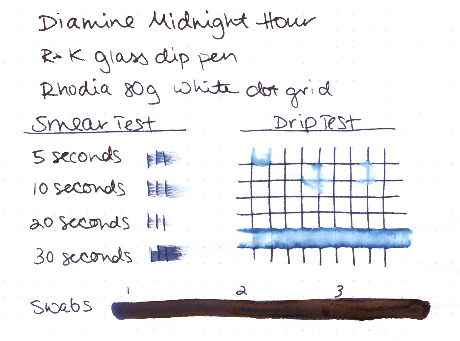 Diamine Midnight Hour - 50ml Bottled Ink