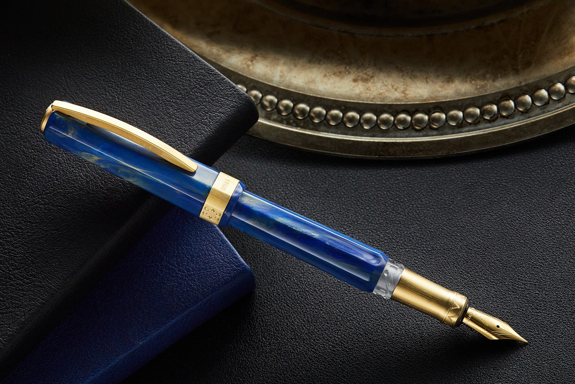 Visconti Opera Gold Fountain Pen - Blue