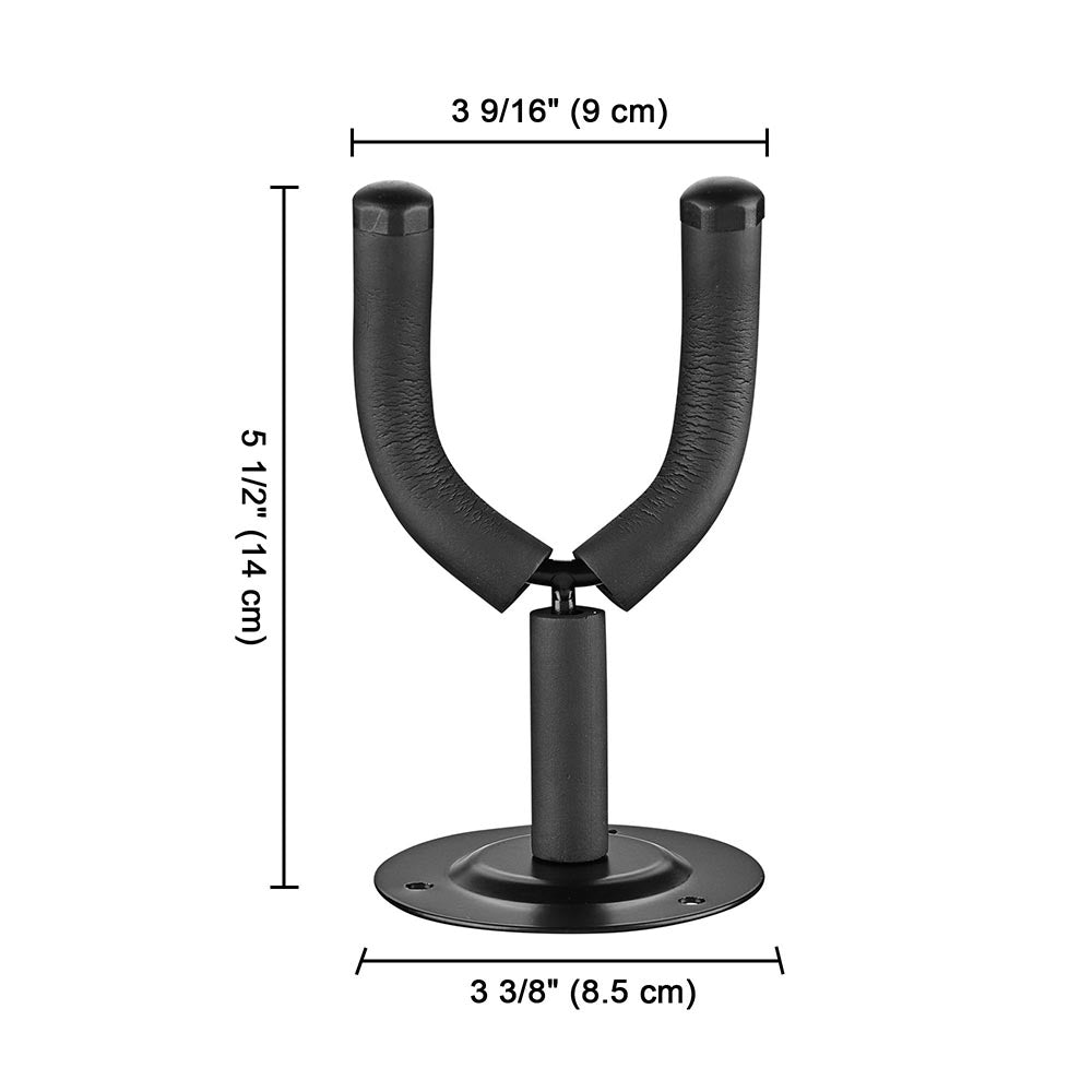 Yescom 8X Wall Guitar Hanger Rack Holder Hook Set Instrument Display