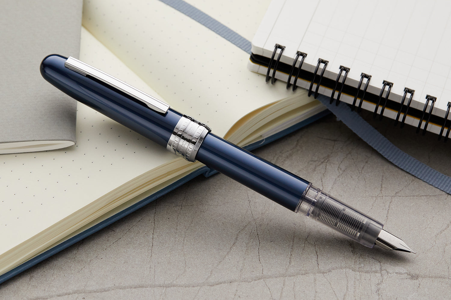 Platinum Plaisir Fountain Pen - Blue