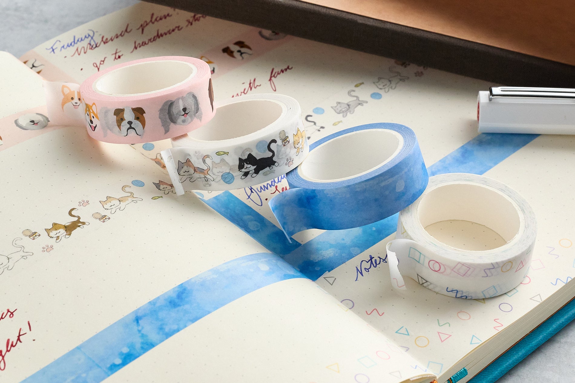 Goulet Washi Tape - Blue Skies