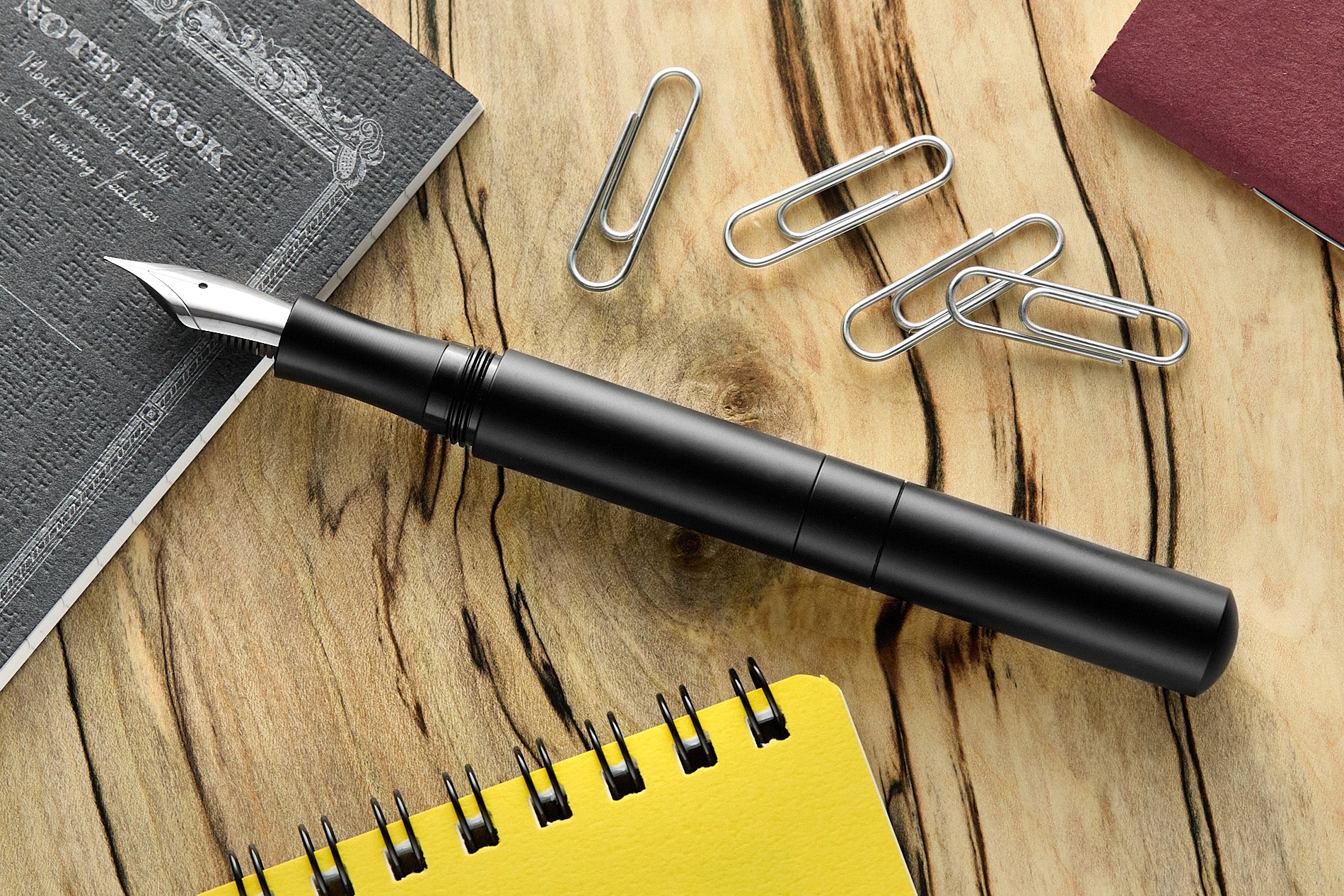 Schon DSGN Pocket Six Fountain Pen - Satin Black