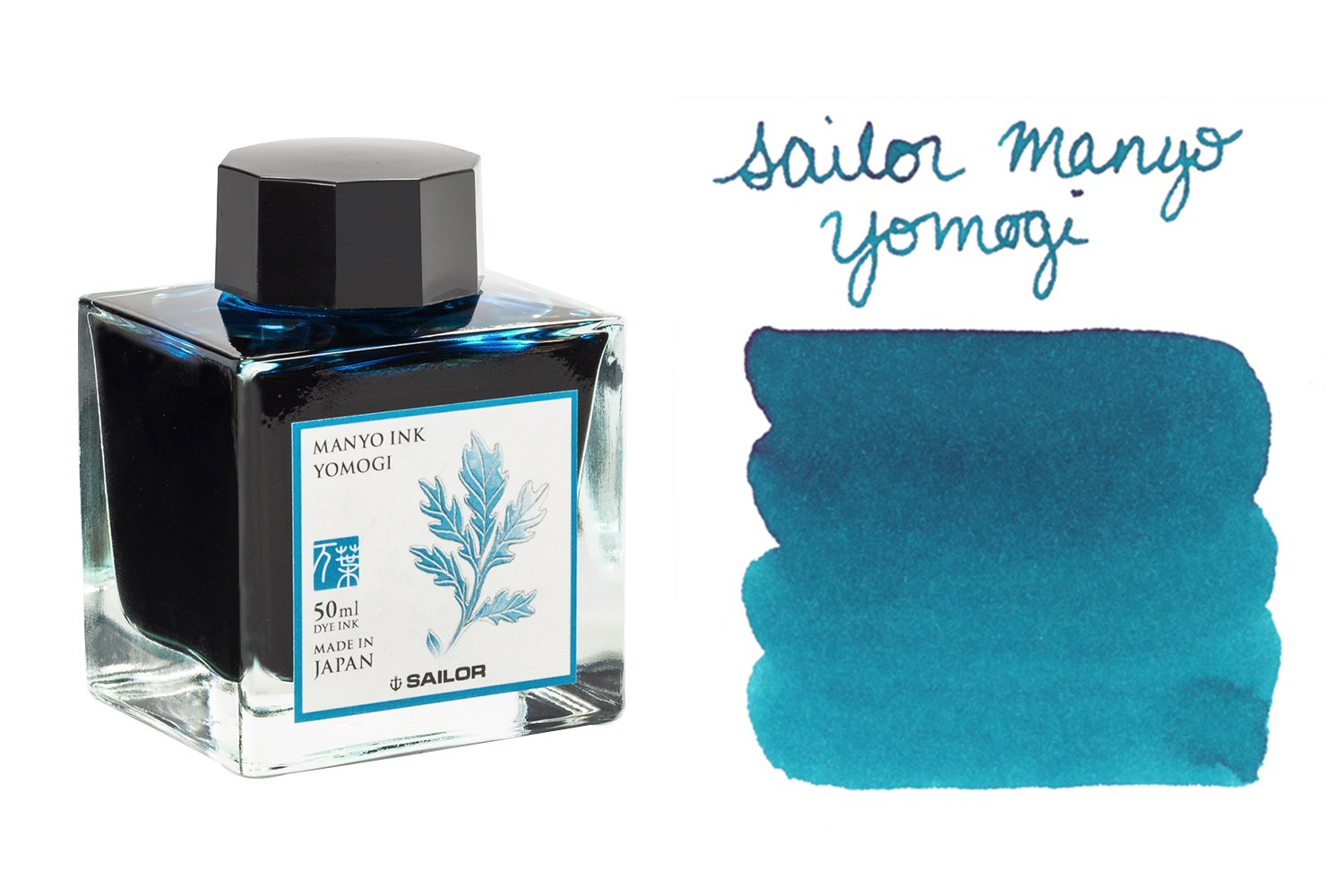 Sailor Manyo Yomogi - 50ml Bottled Ink