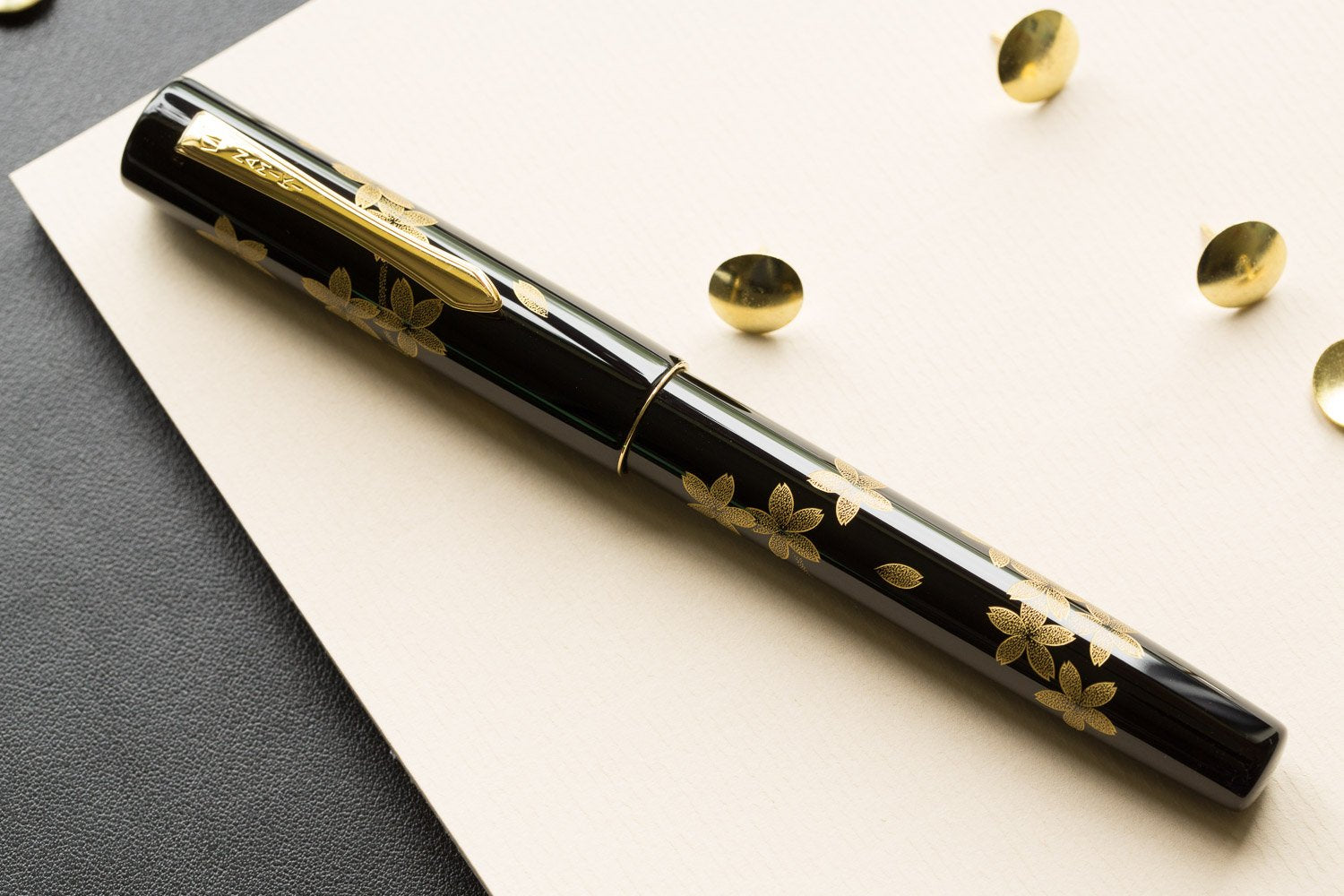 Namiki Chinkin Fountain Pen - Cherry Blossoms