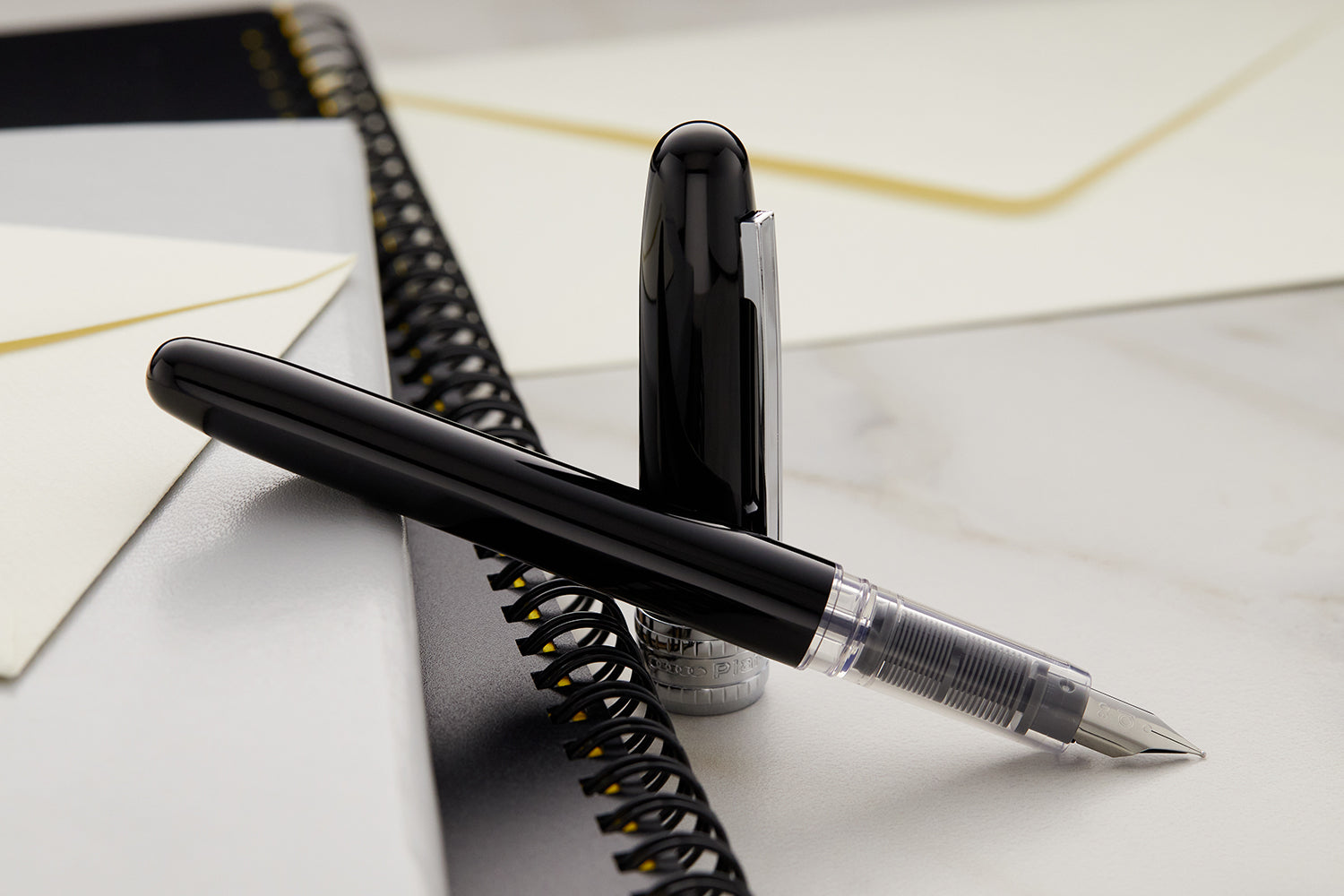 Platinum Plaisir Fountain Pen - Black