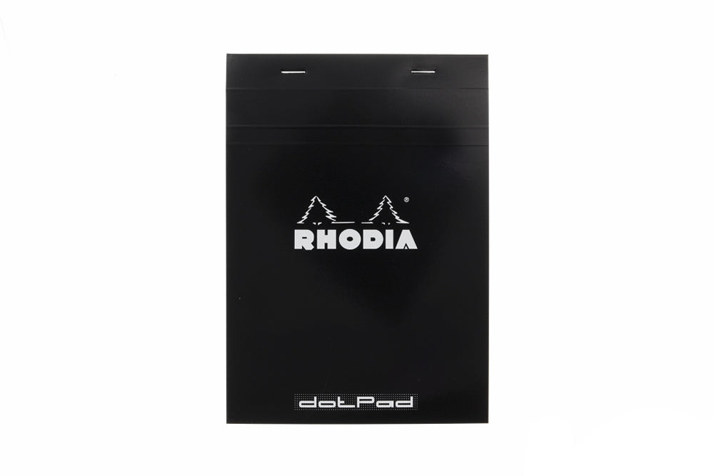 Rhodia No. 16 A5 Notepad - Black, Dot Grid