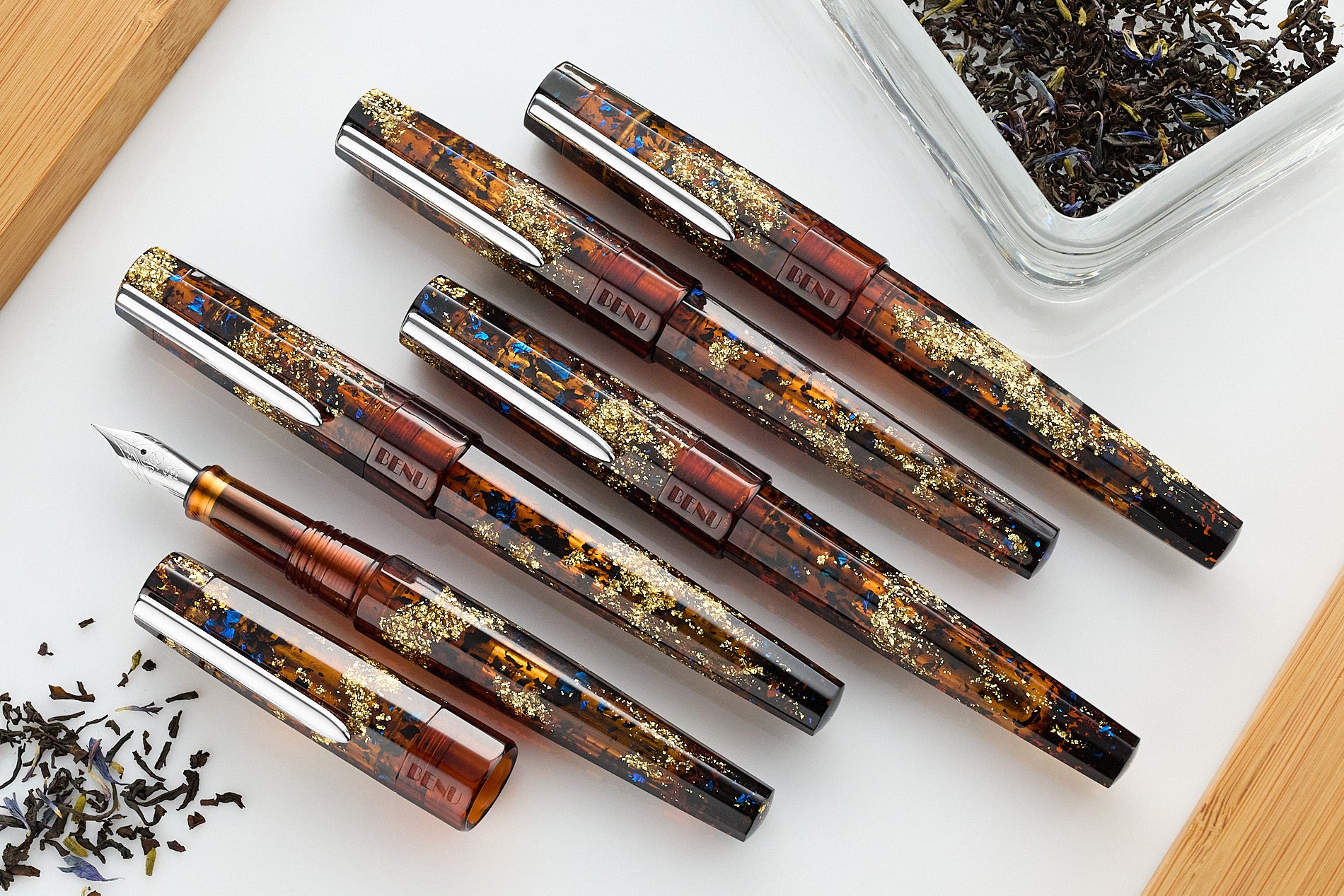 BENU Euphoria Fountain Pen - Earl Grey (Special Edition)