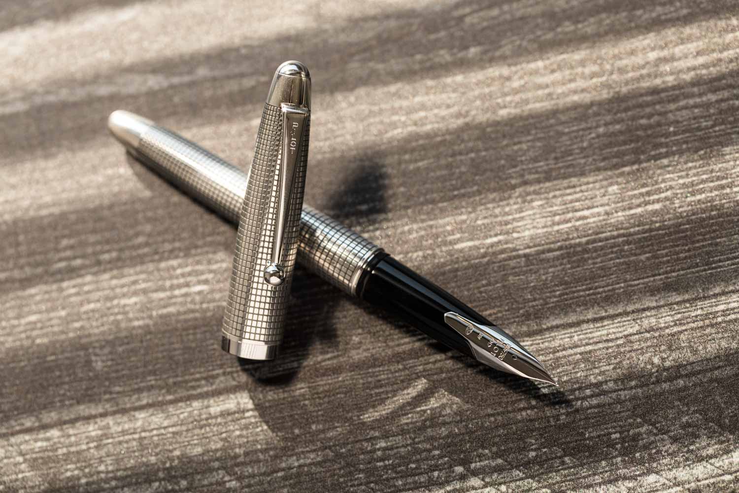 Pilot Sterling Fountain Pen - Silvern Koushi