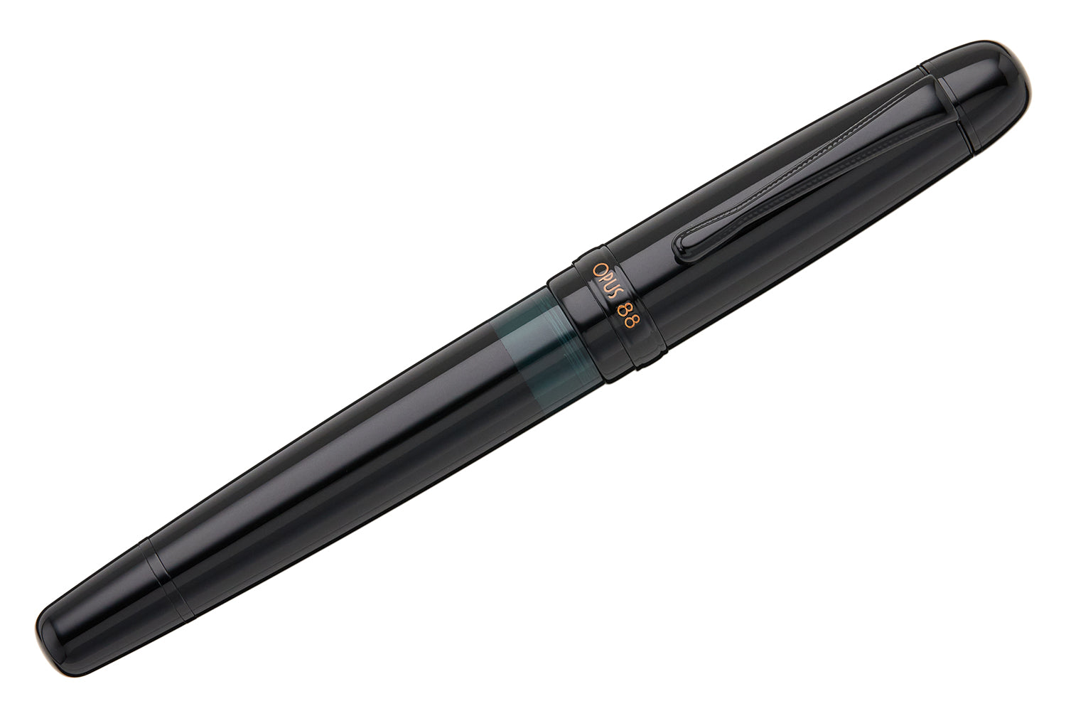 Opus 88 Jazz Fountain Pen - Solid Black