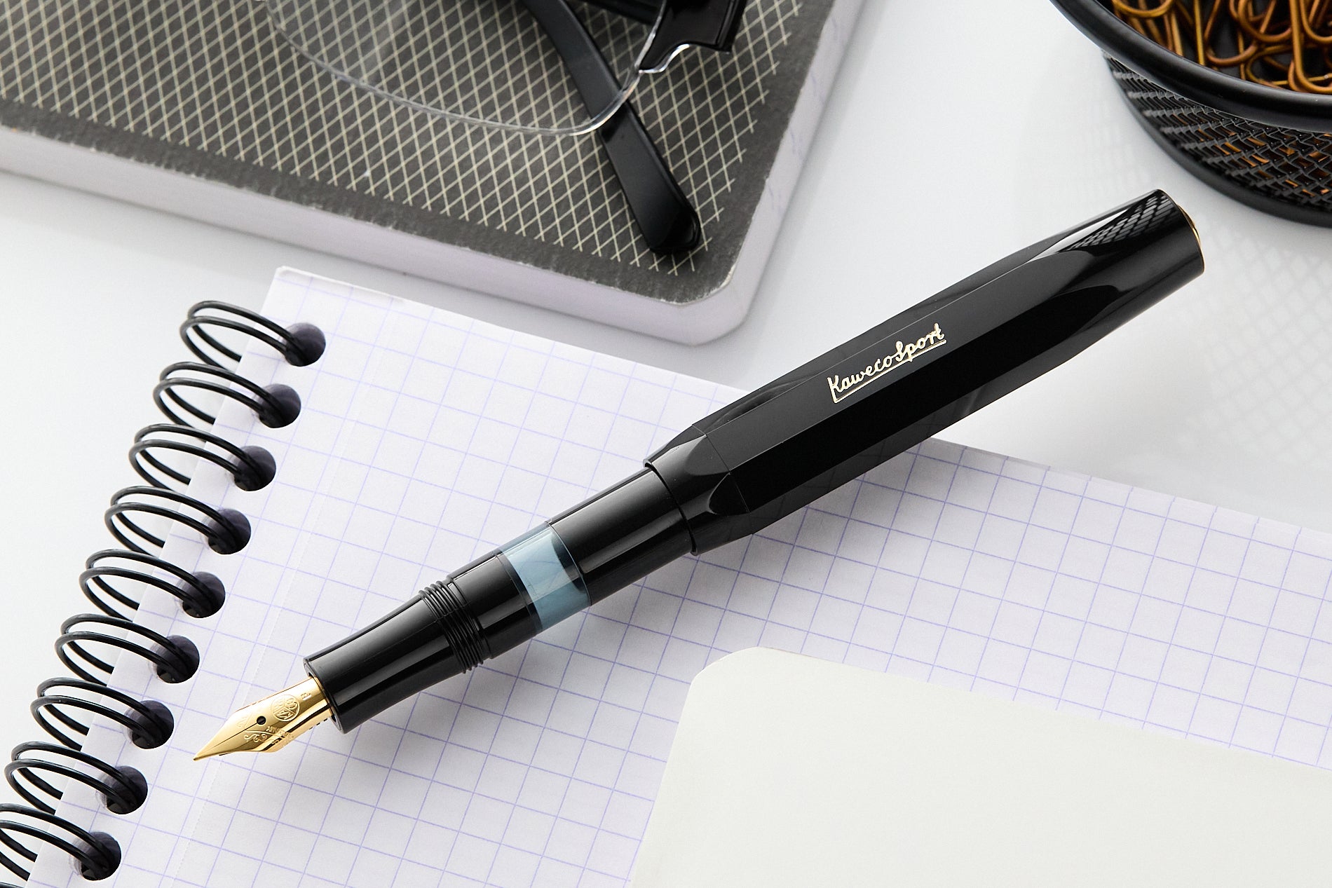 Kaweco Classic Sport Piston Fill Fountain Pen - Black