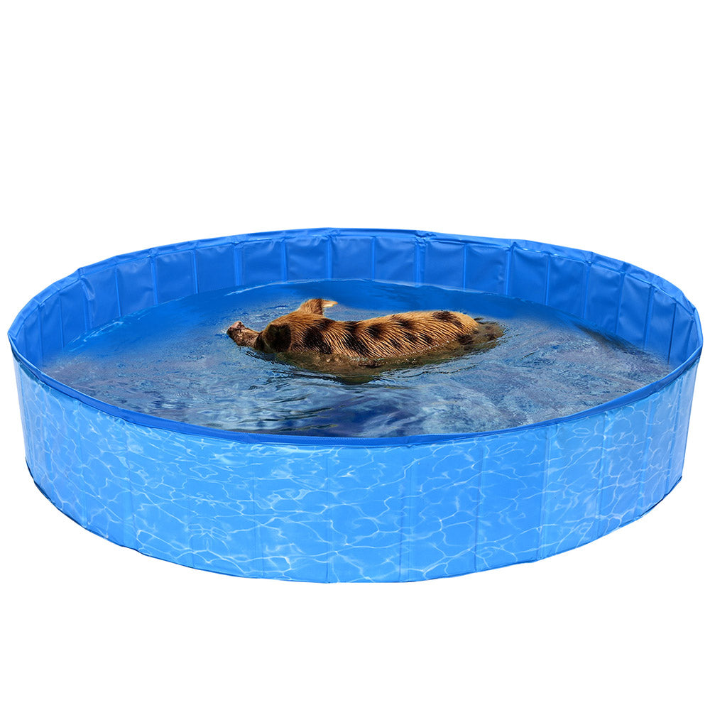 Yescom Foldable Pool for Kids Dog Pet Bath Small to Large