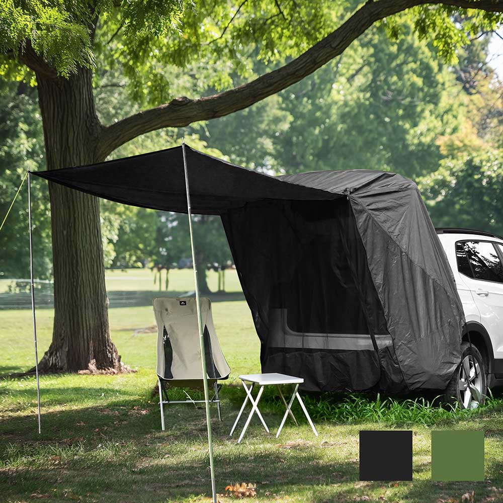 Yescom Car Tent with Awning Shade & Net for Van SUV Tailgate