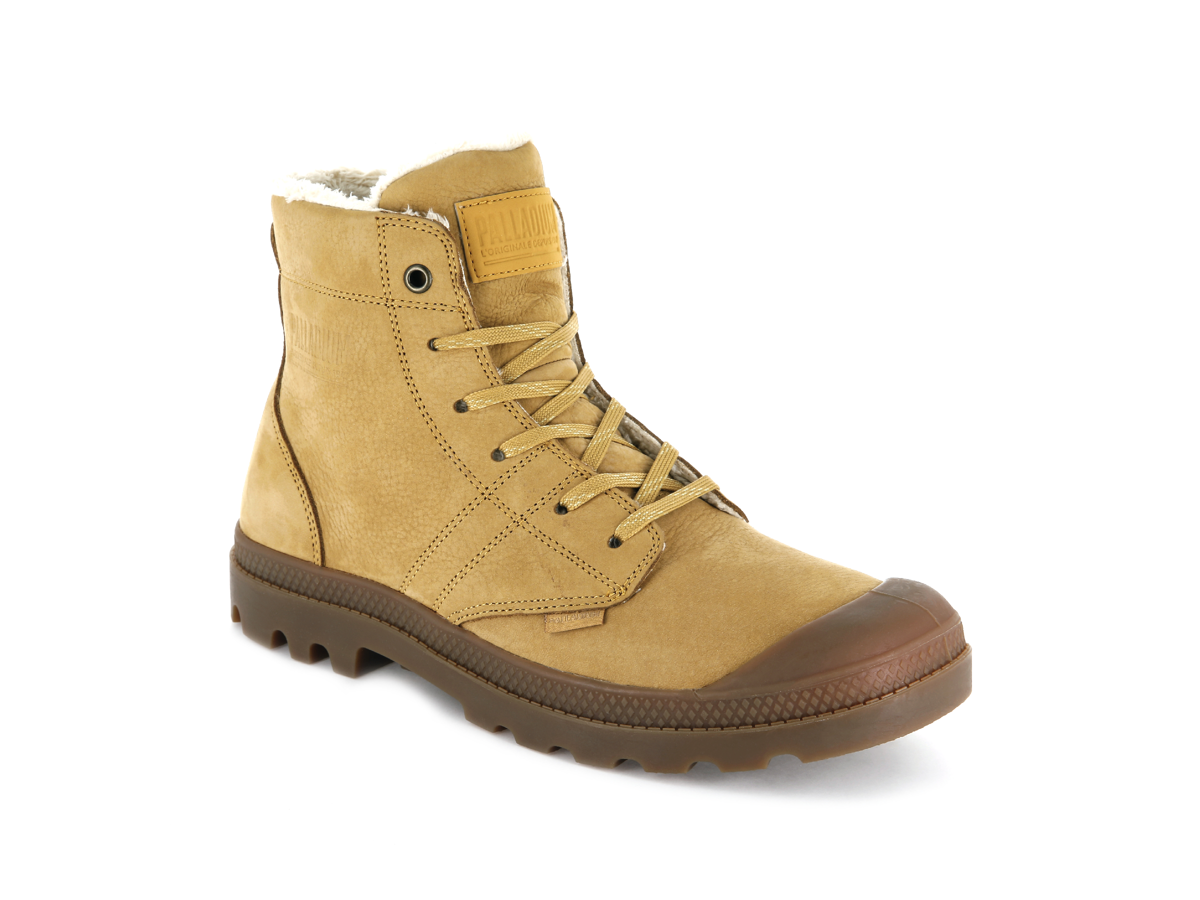 05981-218-M | PALLABROUSSE LEATHER S | AMBER GOLD/SAHARA/MID GUM