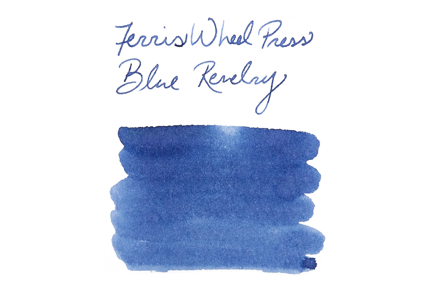 Ferris Wheel Press Blue Revelry - Ink Sample (Limited Edition)