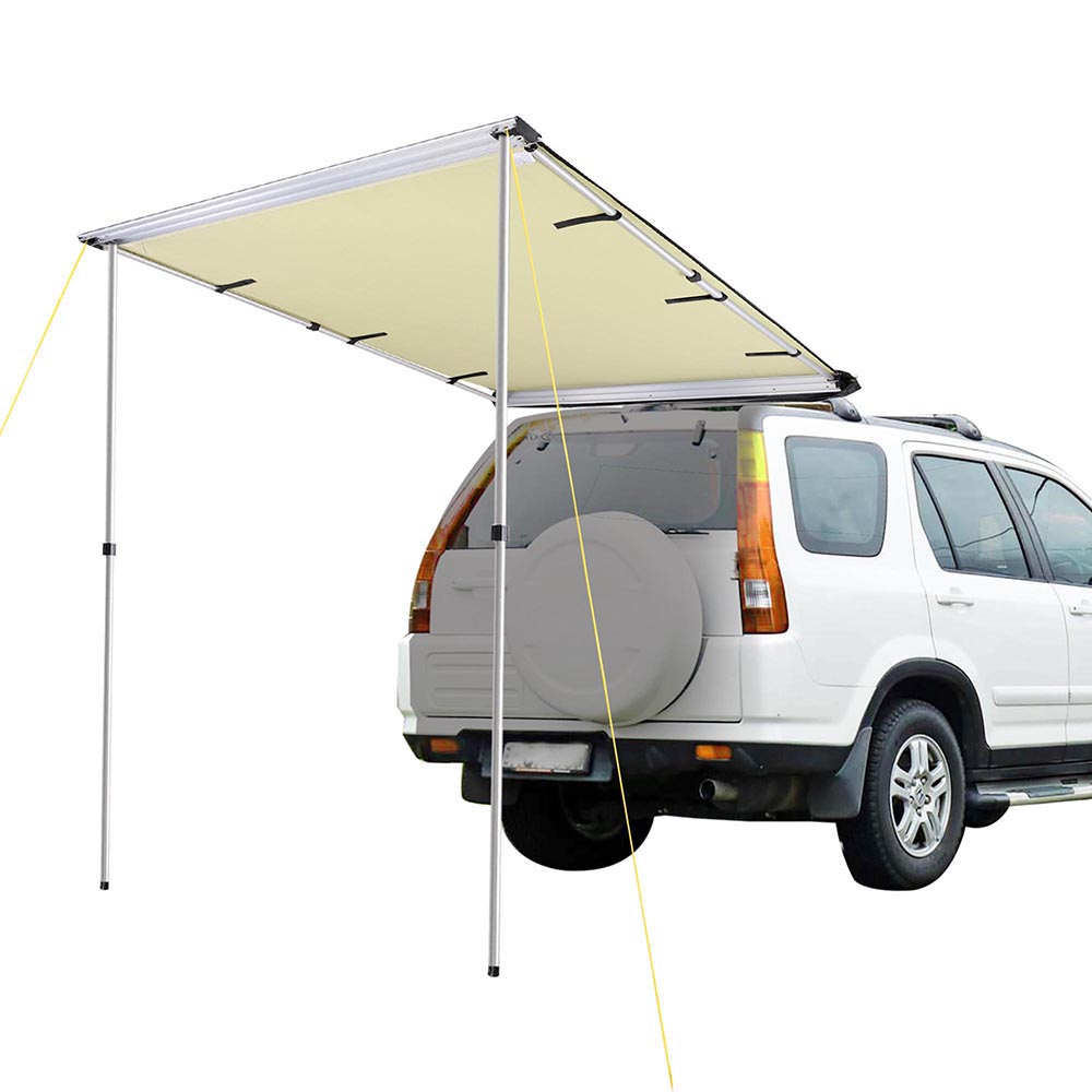 Yescom Car Awning 4' 7 x 6' 7 Vehicle Rooftop Side Tent Shade