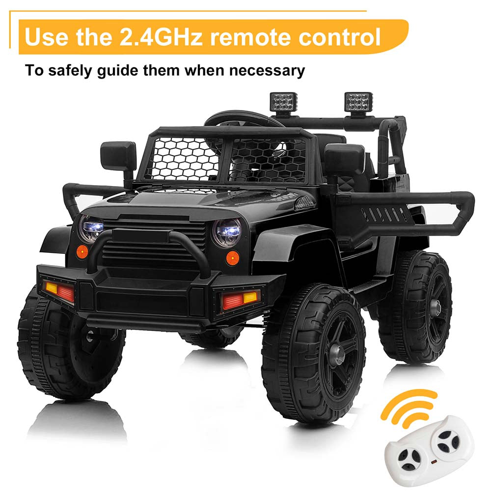 Yescom 12V Ride On Car Jeep Dual Drive Parent Control