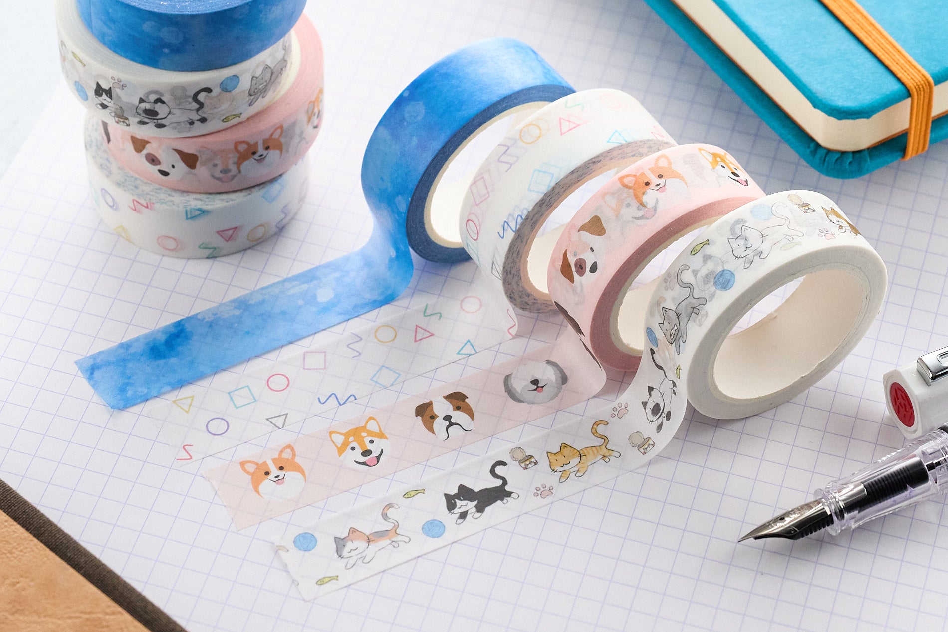 Goulet Washi Tape - Dog Days