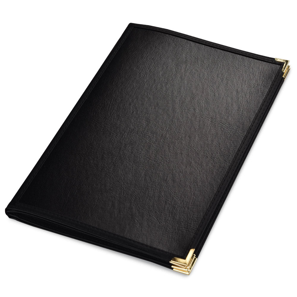 Yescom 8.5x14 PU Leather Menu Covers Set(10) 4-Page 6-View