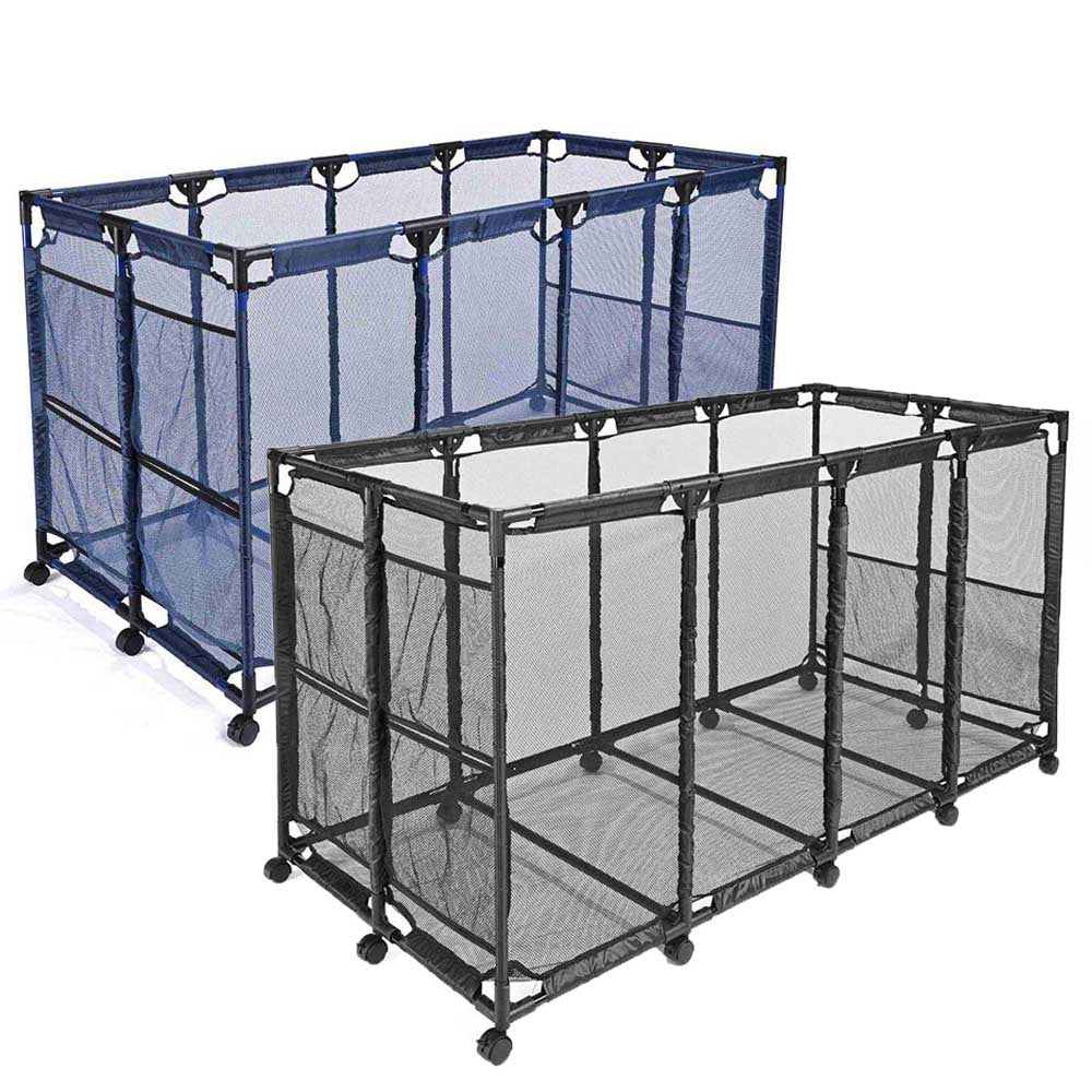 Yescom 65 Pool Toy Storage Large Rolling Cart Mesh Bin