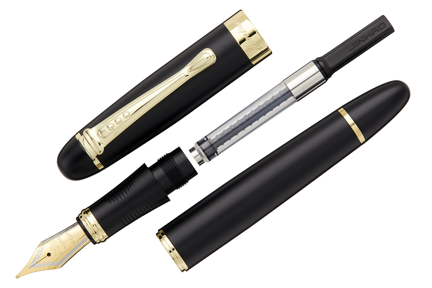 Jinhao X450 Fountain Pen - Frosted Black