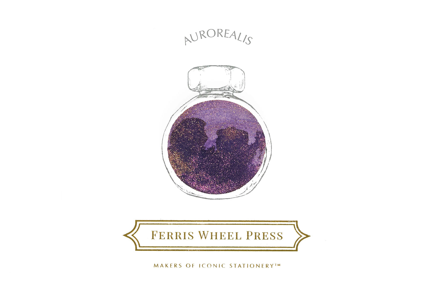 Ferris Wheel Press Aurorealis - Ink Sample (2024 LE)