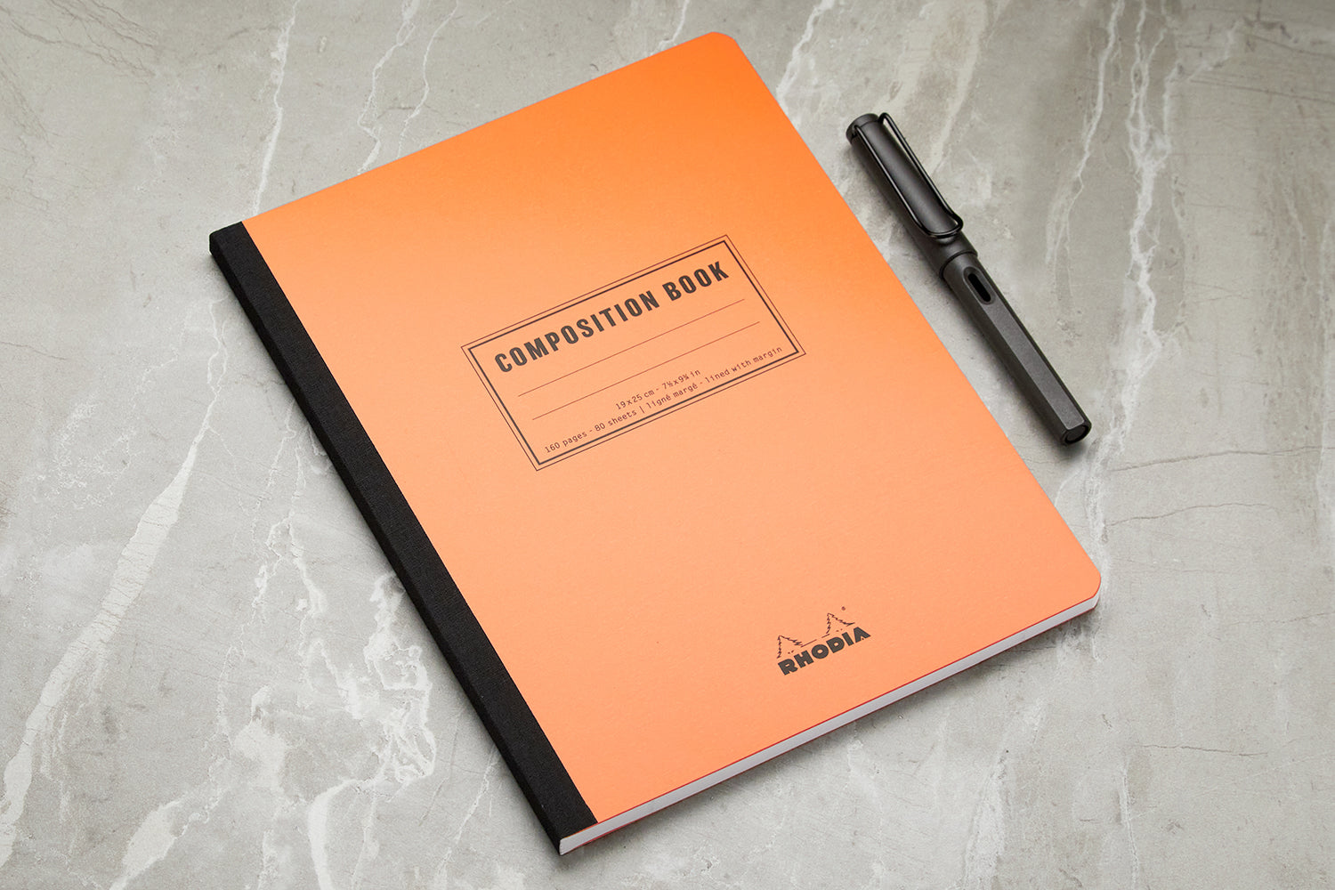 Rhodia Composition Book - Orange, Lined