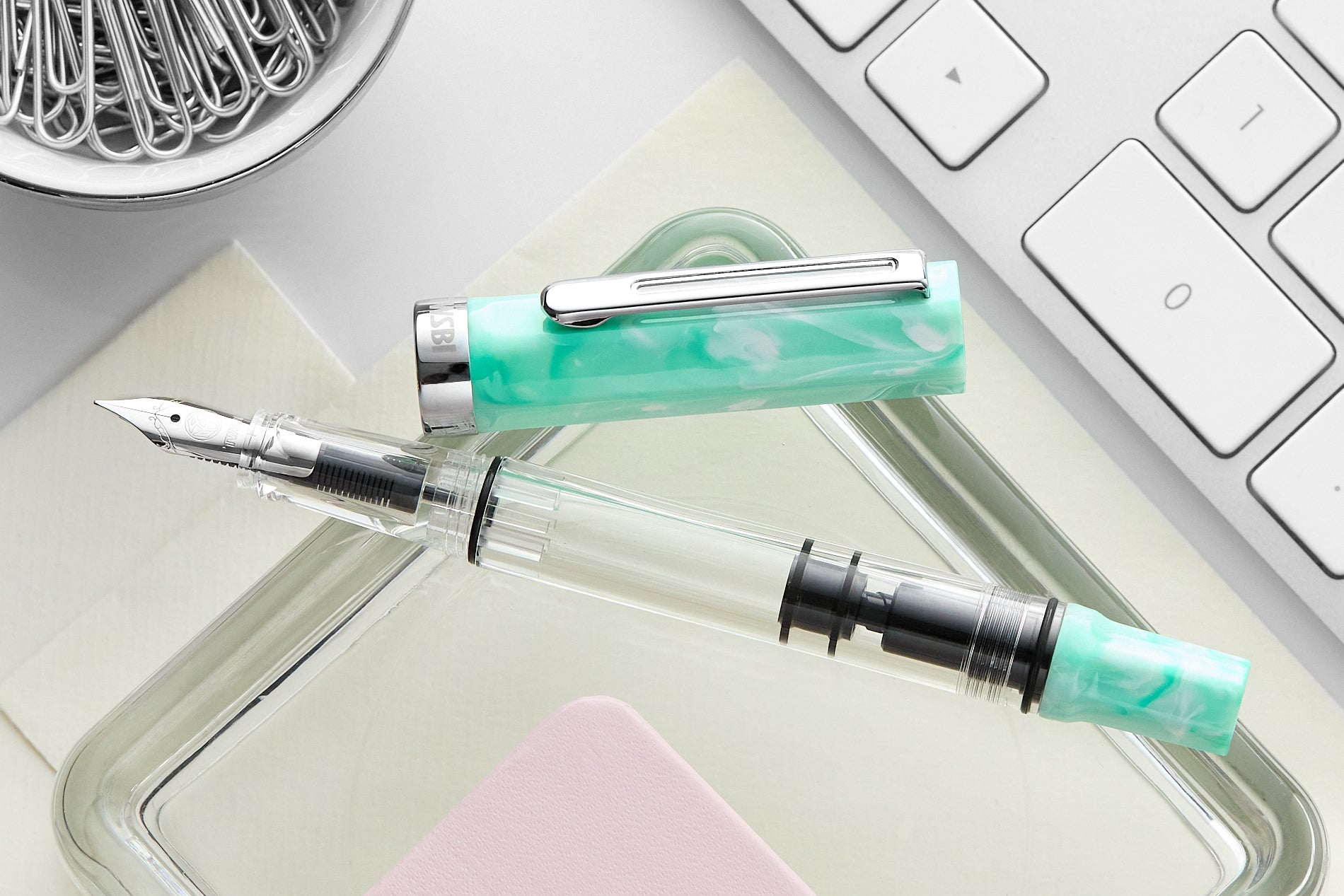 TWSBI ECO Fountain Pen - Amazonite